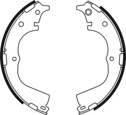 Handler.Part Brake shoe set ABE C02046ABE 3