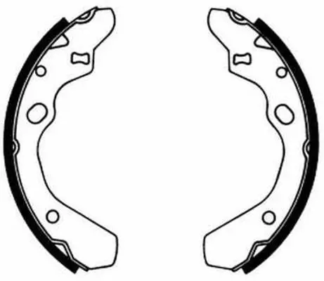 Handler.Part Brake shoe set ABE C03014ABE 2