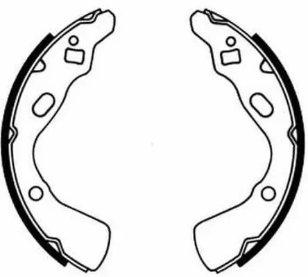 Handler.Part Brake shoe set ABE C03030ABE 2