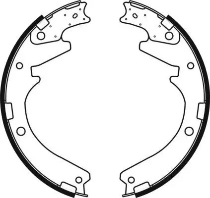 Handler.Part Brake shoe set ABE C05032ABE 3