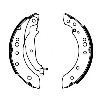 Handler.Part Brake shoe set ABE C05063ABE 1