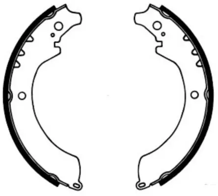 Handler.Part Brake shoe set ABE C06007ABE 1