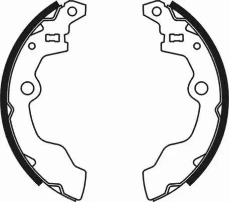 Handler.Part Brake shoe set ABE C08008ABE 2