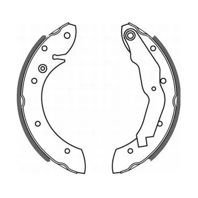 Handler.Part Brake shoe set ABE C0B005ABE 1