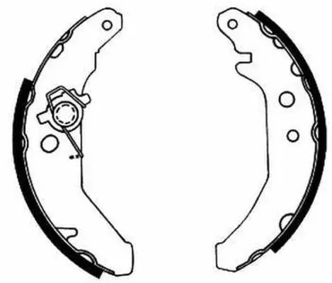 Handler.Part Brake shoe set ABE C0G019ABE 2