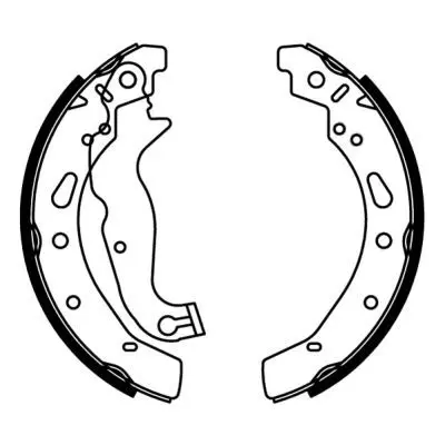 Handler.Part Brake shoe set ABE C0G055ABE 1