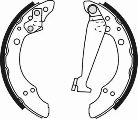 Handler.Part Brake shoe set ABE C0W009ABE 1