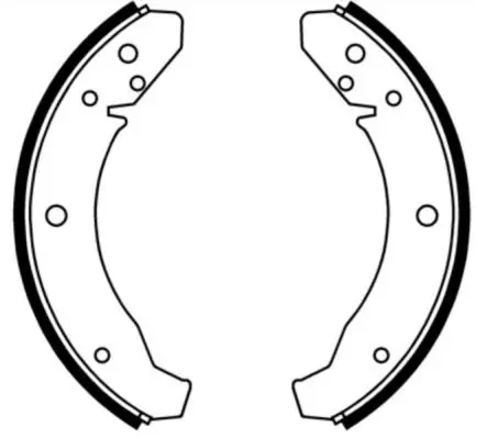 Handler.Part Brake shoe set ABE C0W024ABE 2