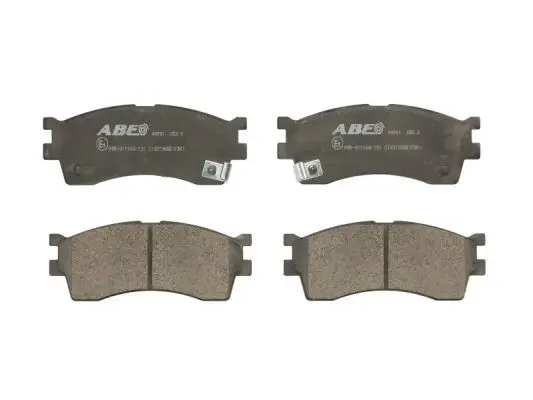 Handler.Part Brake pad set, disc brake ABE C10319ABE 1