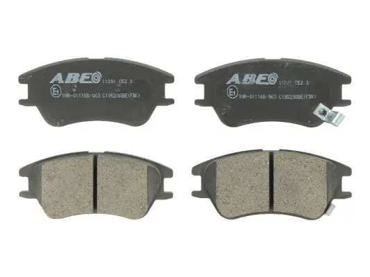 Handler.Part Brake pad set, disc brake ABE C10520ABE 1