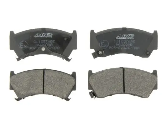 Handler.Part Brake pad set, disc brake ABE C11057ABE 1