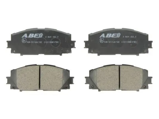 Handler.Part Brake pad set, disc brake ABE C12113ABE 1