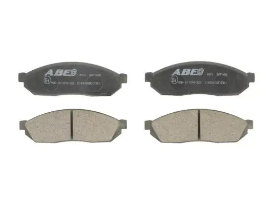 Handler.Part Brake pad set, disc brake ABE C14004ABE 1