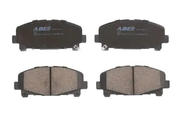 Handler.Part Brake pad set, disc brake ABE C14057ABE 1