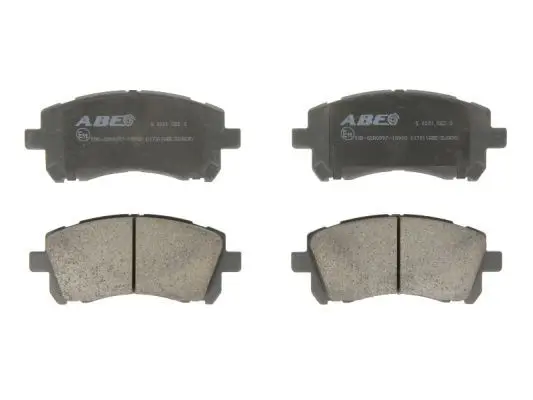 Handler.Part Brake pad set, disc brake ABE C17011ABE 1