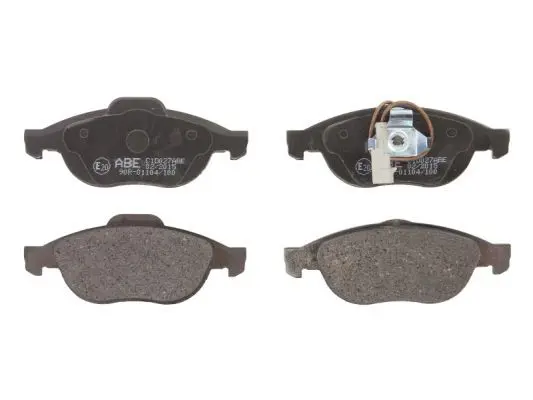 Handler.Part Brake pad set, disc brake ABE C1D027ABE 1