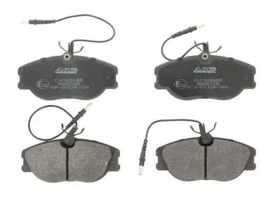 Handler.Part Brake pad set, disc brake ABE C1F009ABE 1