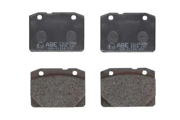 Handler.Part Brake pad set, disc brake ABE C1L003ABE 1