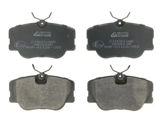 Handler.Part Brake pad set, disc brake ABE C1M001ABE 1