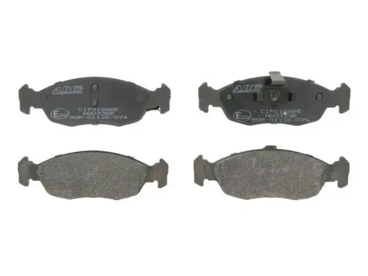 Handler.Part Brake pad set, disc brake ABE C1P018ABE 1