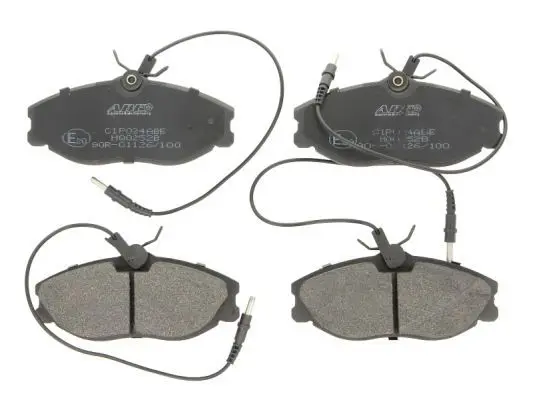 Handler.Part Brake pad set, disc brake ABE C1P024ABE 1