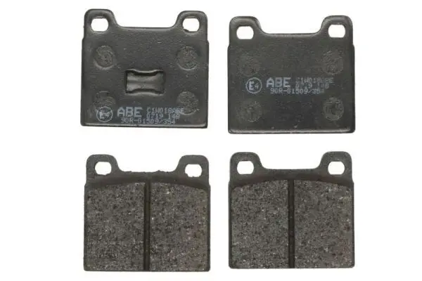 Handler.Part Brake pad set, disc brake ABE C1W018ABE 1