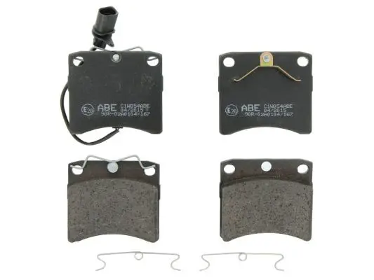 Handler.Part Brake pad set, disc brake ABE C1W054ABE 1