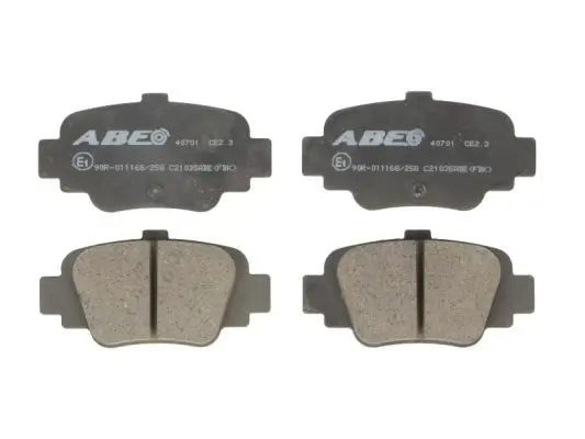 Handler.Part Brake pad set, disc brake ABE C21035ABE 1