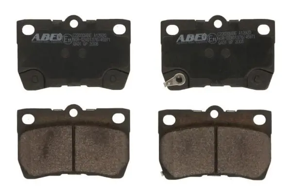 Handler.Part Brake pad set, disc brake ABE C22033ABE 1