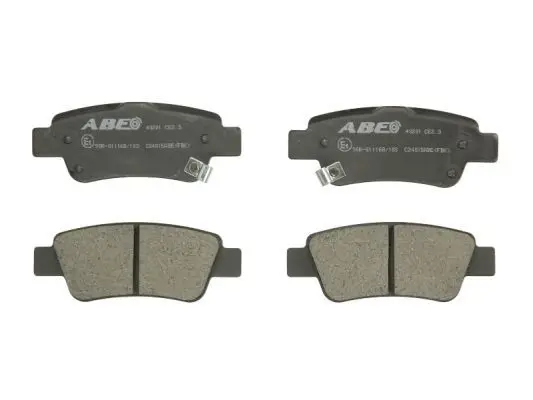 Handler.Part Brake pad set, disc brake ABE C24015ABE 2