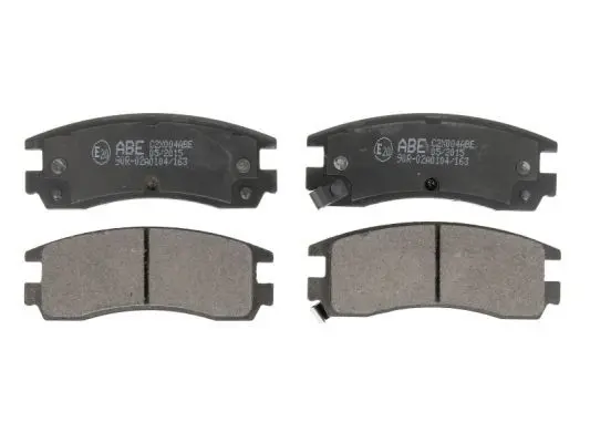 Handler.Part Brake pad set, disc brake ABE C2X004ABE 1