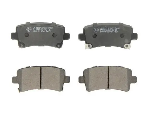 Handler.Part Brake pad set, disc brake ABE C2X015ABE 1