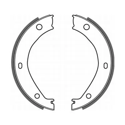 Handler.Part Brake shoe set, parking brake ABE CRB002ABE 1