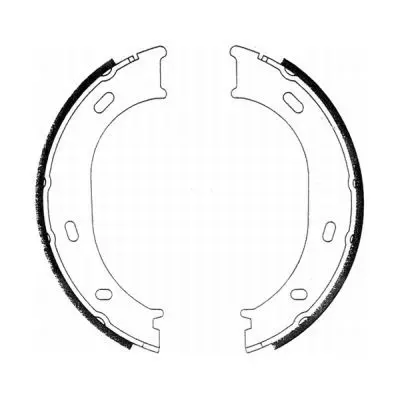 Handler.Part Brake shoe set, parking brake ABE CRM004ABE 1