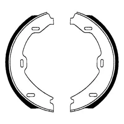 Handler.Part Brake shoe set, parking brake ABE CRM006ABE 4