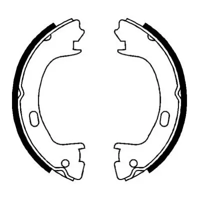 Handler.Part Brake shoe set, parking brake ABE CRY006ABE 2