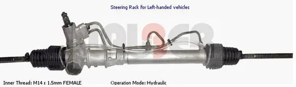 Handler.Part Steering gear Lauber 660586 1