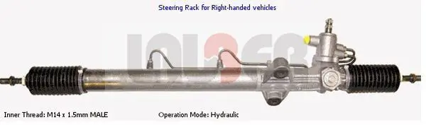 Handler.Part Steering gear Lauber 660824 1