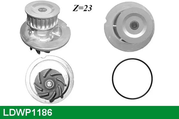 Handler.Part Water pump Lucas LDWP1186 1