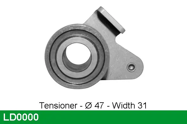 Handler.Part Tensioner pulley, timing belt Lucas LD0000 1