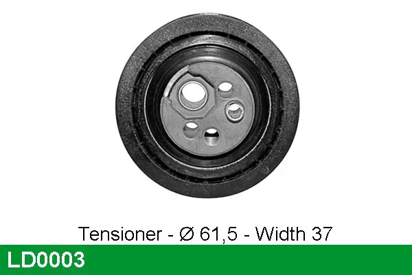 Handler.Part Tensioner pulley, timing belt Lucas LD0003 1