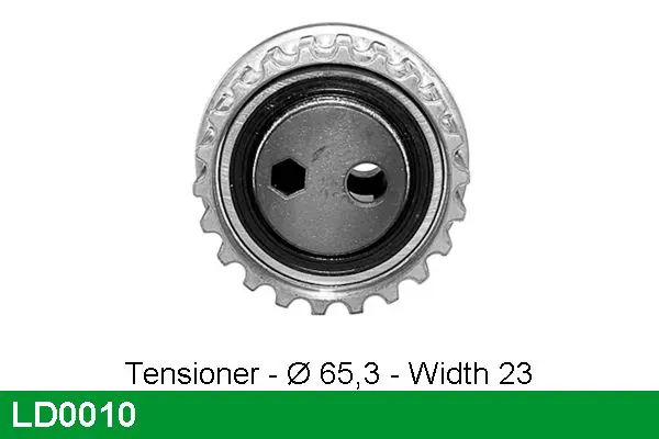 Handler.Part Tensioner pulley, timing belt Lucas LD0010 1