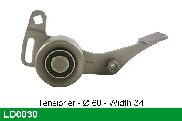 Handler.Part Tensioner pulley, timing belt Lucas LD0030 1