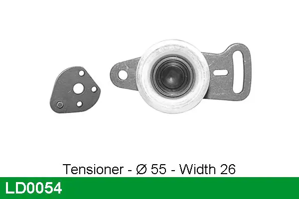 Handler.Part Tensioner pulley, timing belt Lucas LD0054 1