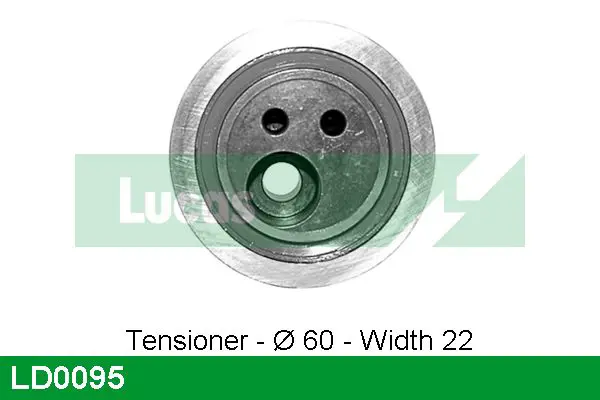 Handler.Part Tensioner pulley, timing belt Lucas LD0095 1