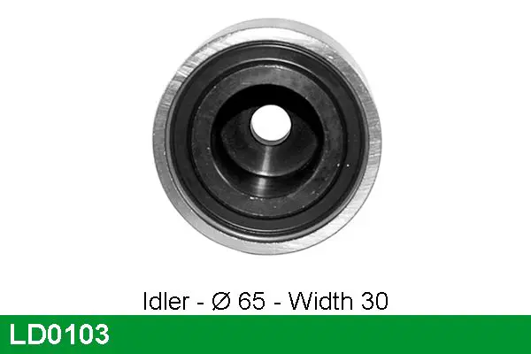 Handler.Part Tensioner pulley, timing belt Lucas LD0103 1