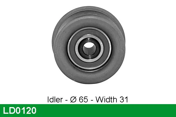 Handler.Part Tensioner pulley, timing belt Lucas LD0120 1