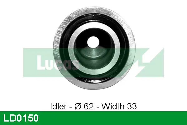 Handler.Part Tensioner pulley, timing belt Lucas LD0150 1