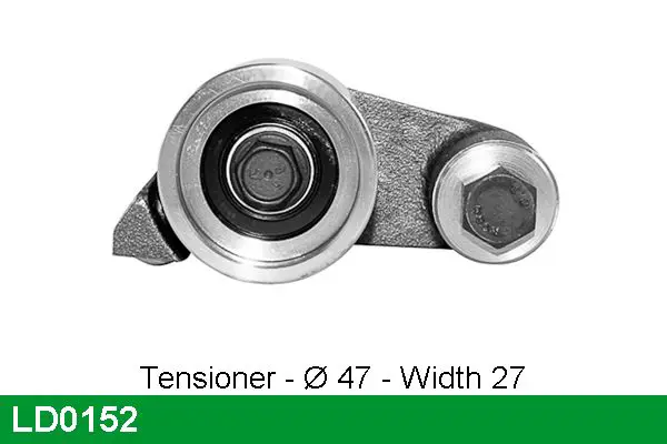 Handler.Part Tensioner pulley, timing belt Lucas LD0152 1