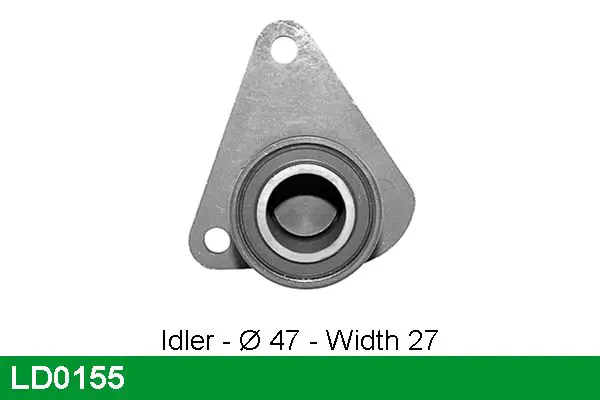 Handler.Part Tensioner pulley, timing belt Lucas LD0155 1